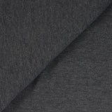 Maille polyviscose fine gris foncé