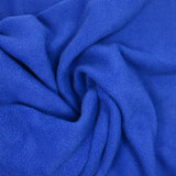 Royal blue polar fabric