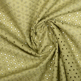 English embroidery konohana khaki