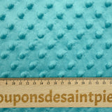 Polar Minky Relief Turquoise