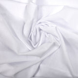 Voile de coton blanc