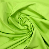 Gabardine polycoton sergé vert pomme