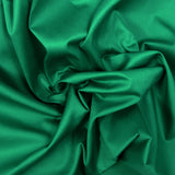 Mint green cotton satin