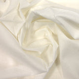 Voile de coton blanc cassé