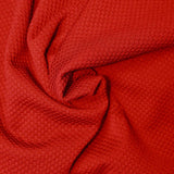 Red honeycomb jersey