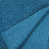 Lainage bouclette bleu pétrole