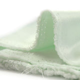 Crêpe satin polyester vert d'eau