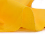 Voile de coton jaune soleil