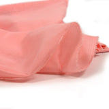 Voile de coton rose