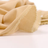 Voile de coton beige