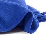 Royal blue polar fabric