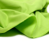 Gabardine polycoton sergé vert pomme