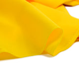 Tissu burlington polyester jaune soleil