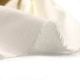 Voile de coton blanc cassé