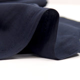 Voile de coton marine