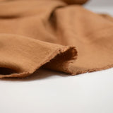 Crêpe viscose Lily marron