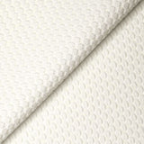 Jersey nid d'abeille rose poudré