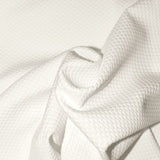 Jersey nid d'abeille rose poudré