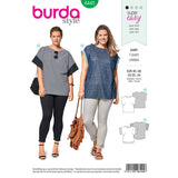 Burda boss n ° 6445: round neckline t-shirt