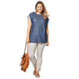Burda boss n ° 6445: round neckline t-shirt