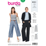 Burda boss n ° 6436: wide pants