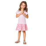 Burda boss n ° 9341: Children's T-shirt dress