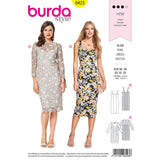 Burda boss n ° 6423: Robe dress