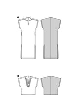 Burda boss n ° 5894: dress & tunic
