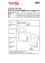 Burda boss n ° 5903: dress