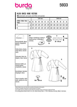 Burda boss n ° 5933: dress