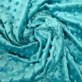 Polar Minky Relief Turquoise