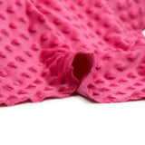 Polar Minky Relief Fuchsia