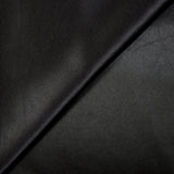 Crêpe satin polyester noir