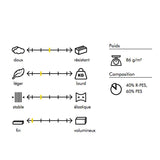 Molleton Thermocollant- Vlieseline H630