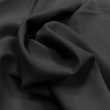 Crêpe polyviscose noir