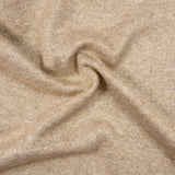 Maille Iris lurex fond marron