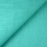 100% Lin turquoise