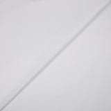 Crêpe satin polyester blanc