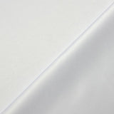 Satin mat toucher soie blanc