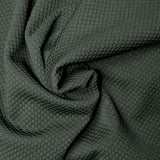 Forest green honeycomb jersey