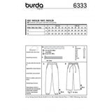 Burda 6333 boss - Jogging