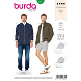Patron Burda 6351 - Veste et blouson zipée Homme