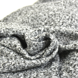 Lainage bouclette gris chiné