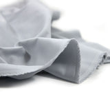 Gabardine polycoton sergé gris clair