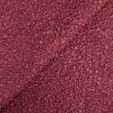 Lainage bouclette lie de vin