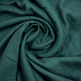 Crêpe viscose Lily vert bouteille