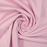 Crêpe satin polyester rose clair