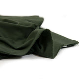 Gabardine polycoton sergé kaki