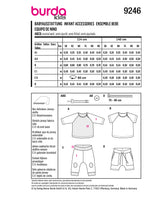 Burda Child Boss N ° 9246: Baby Set