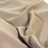 Jersey french terry coton Bio GOTS beige